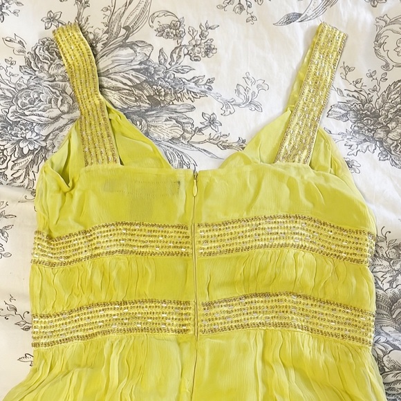 French Connection Grecian Yellow Dress - Picture 4 of 6